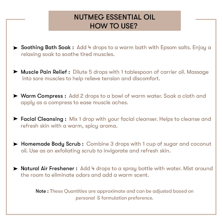 Nutmeg Essential Oil