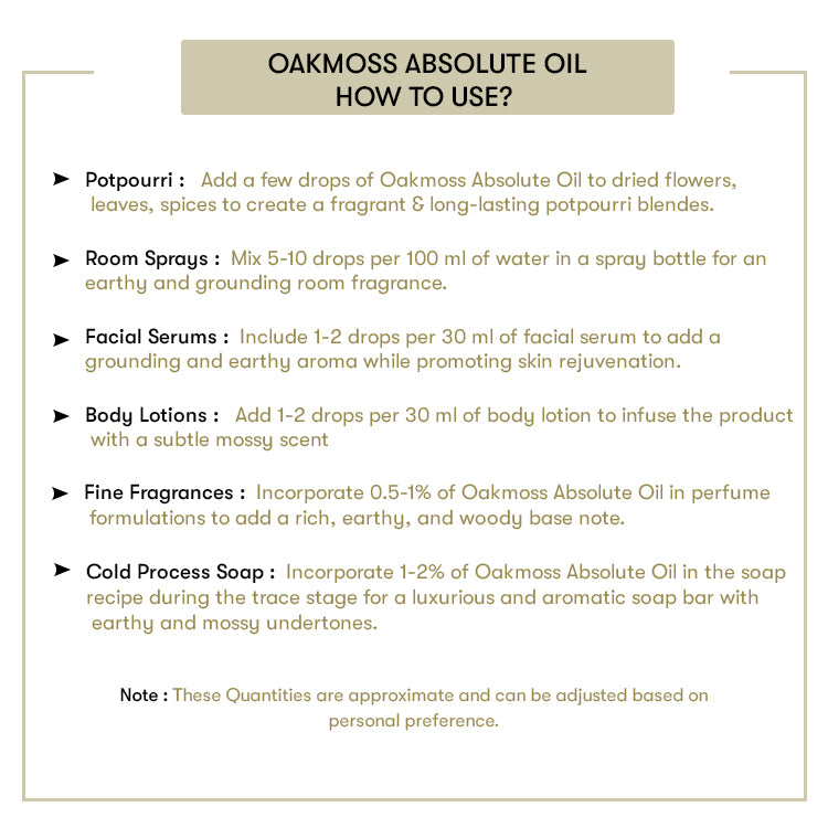 Oakmoss Absolute Oil