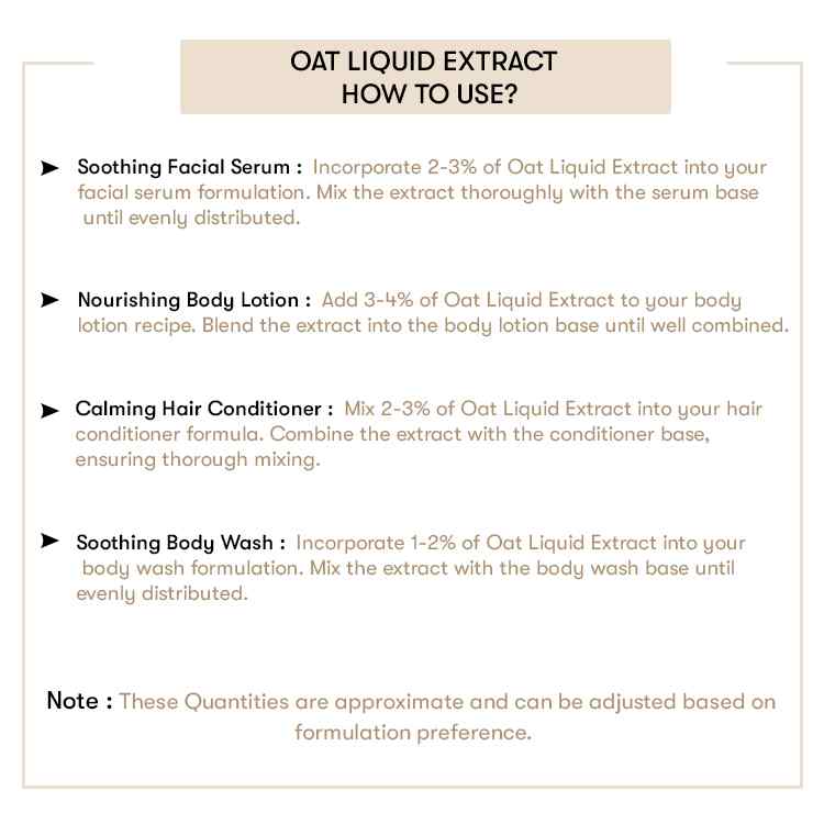 Oat Liquid Extract