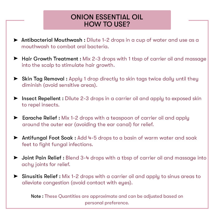 Onion Essential Oil