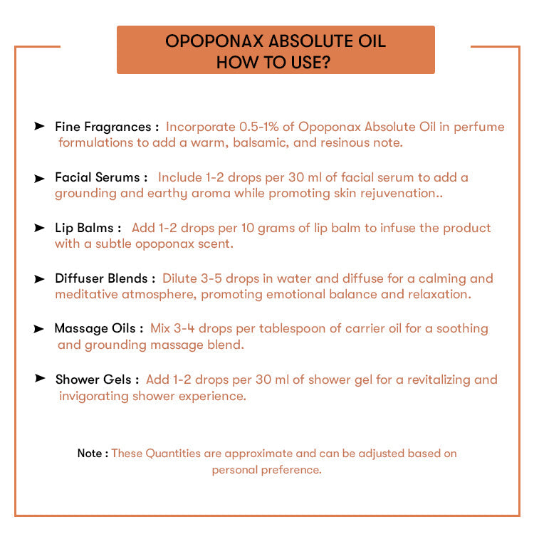 Opoponax Absolute Oil