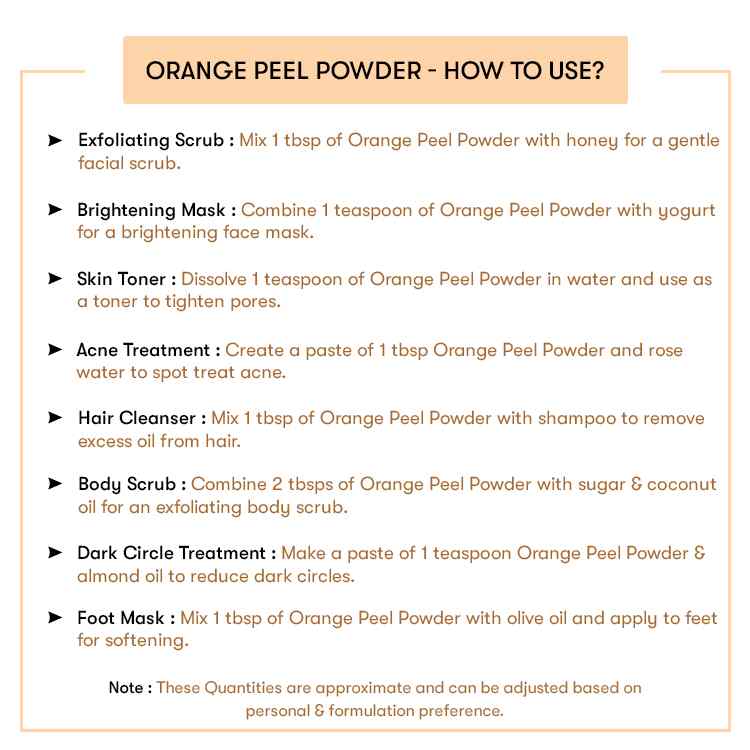 Orange Peel Powder