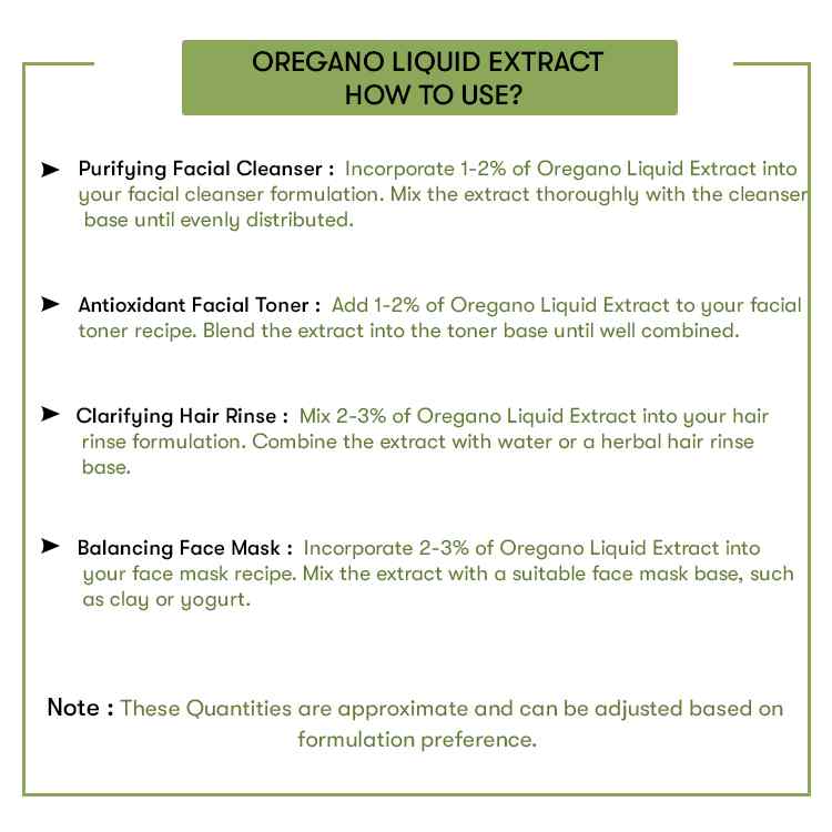 Oregano Liquid Extract