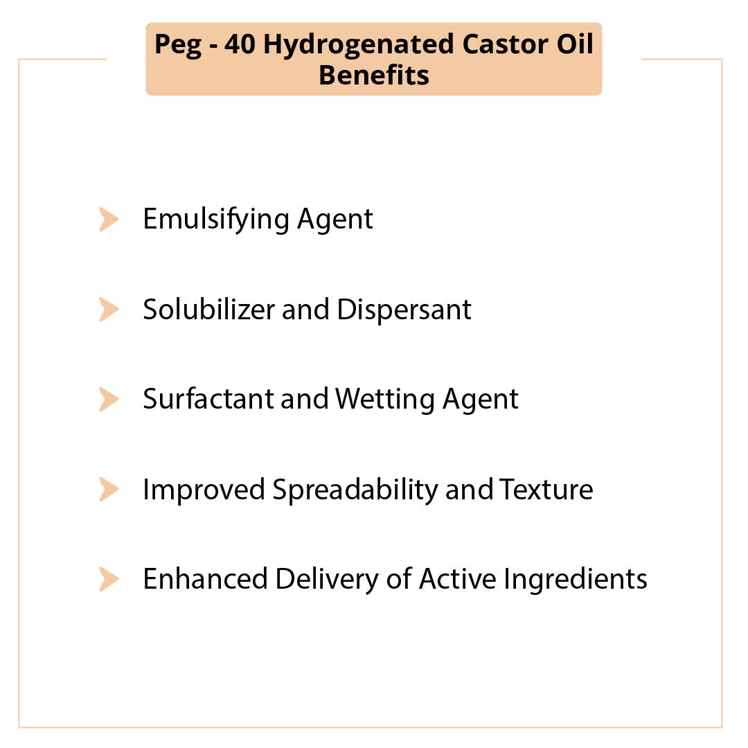 Peg - 40 Hydrogenated Castor Oil (RH 40)