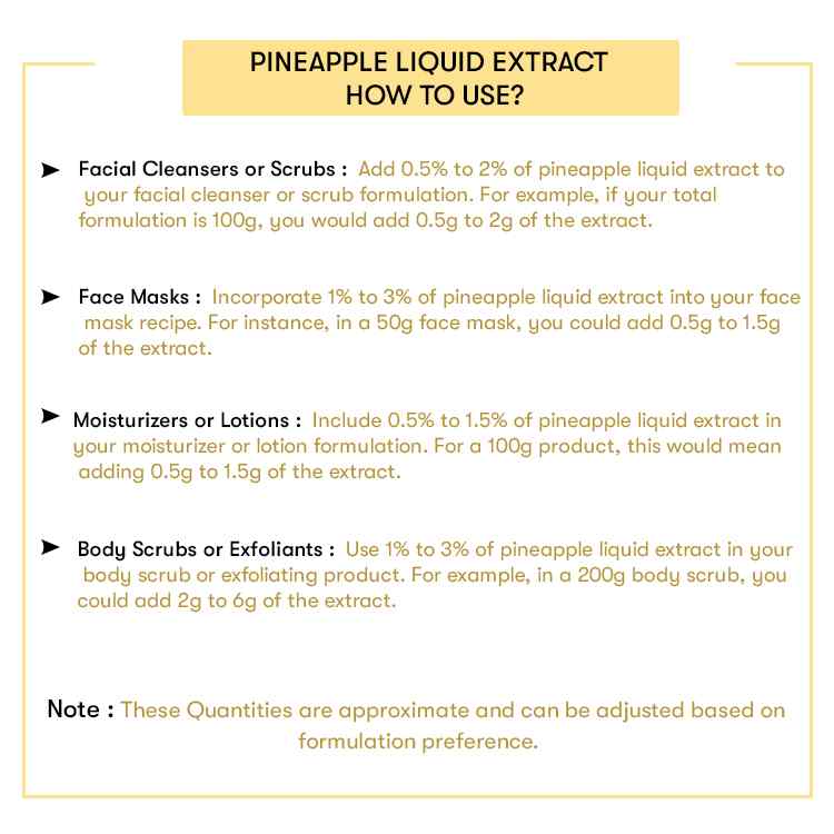 Pineapple Liquid Extract