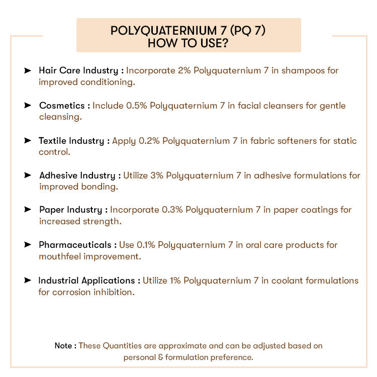 Polyquaternium 7 (Pq 7)