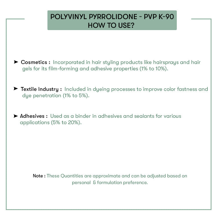 Polyvinyl Pyrrolidone - PVP K 90