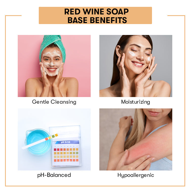 Red Wine Melt & Pour Soap Base