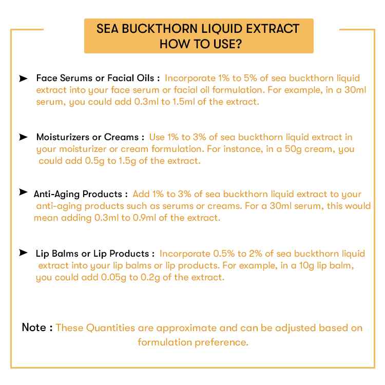 Sea Buckthorn Liquid Extract