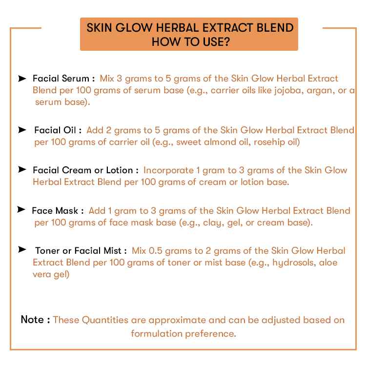 Skin Glow Herbal Extract Blend