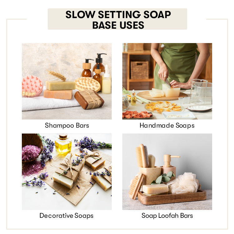 Slow Setting Ultra White Soap Base