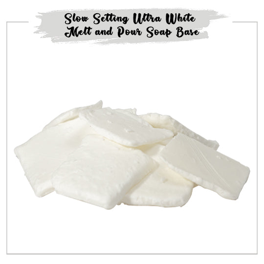 Slow Setting Ultra White Soap Base