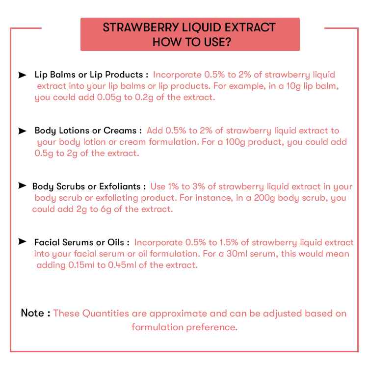 Strawberry Liquid Extract