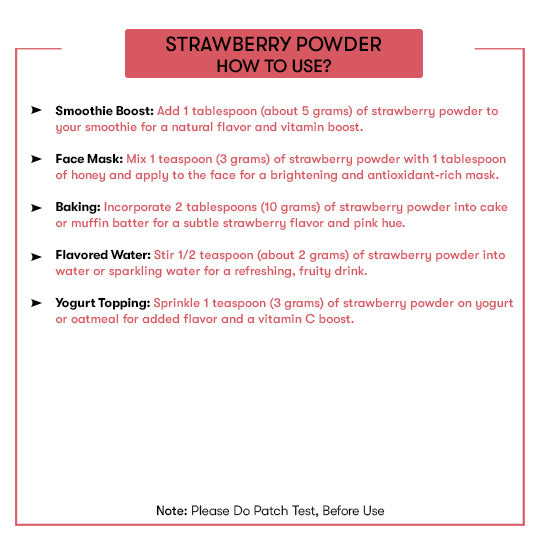 Strawberry Powder