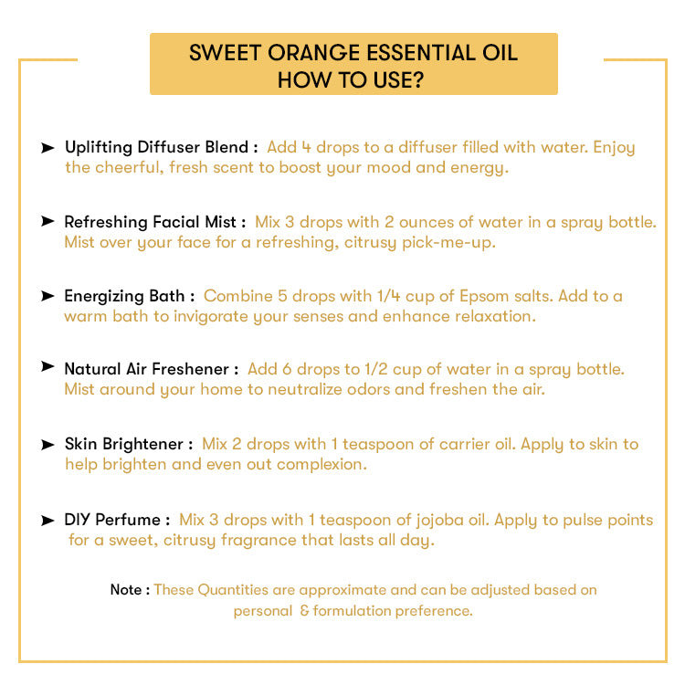 Sweet Orange Essential Oil