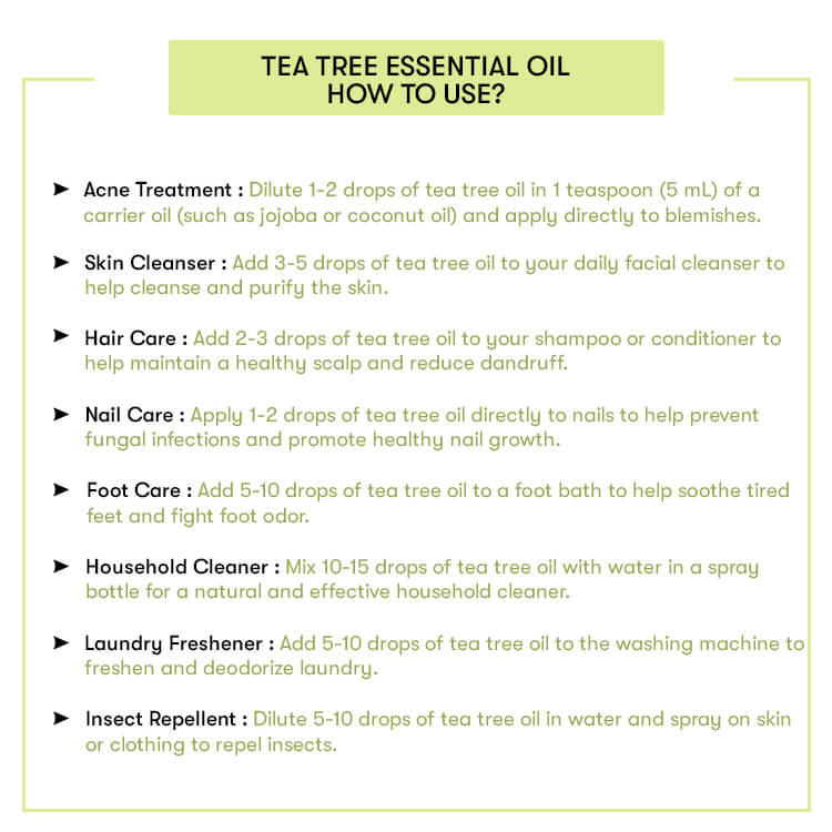 Tea Tree Essential Oil