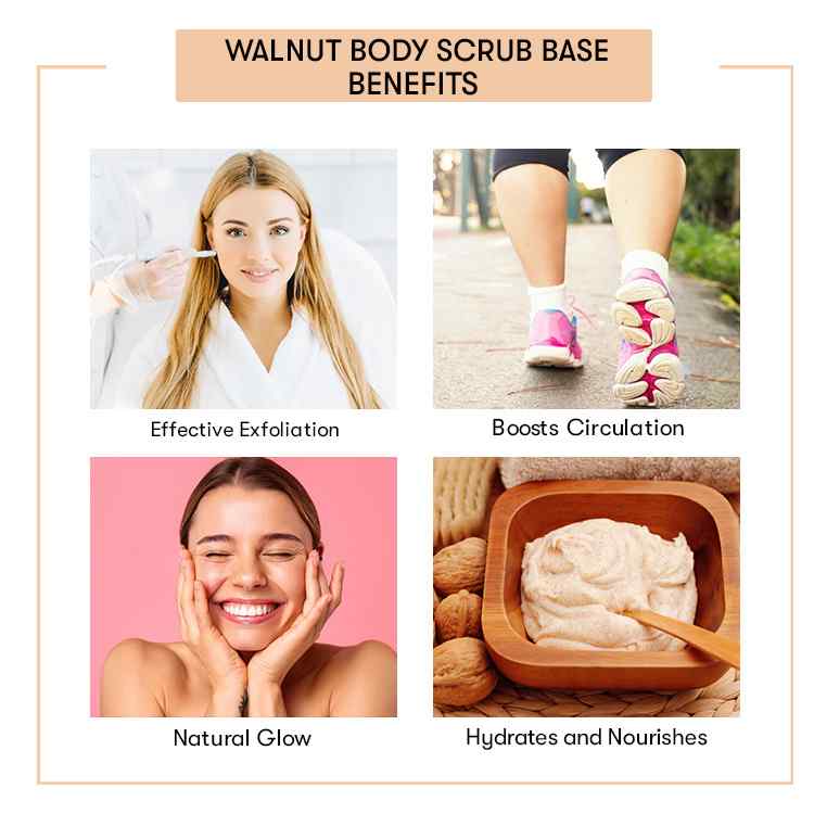 Walnut Body Scrub Base ( Ready to Use)