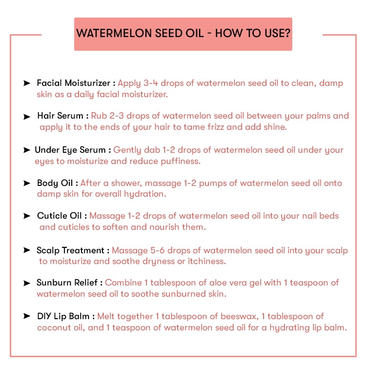 Watermelon Seed Oil