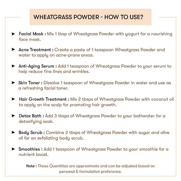 Wheatgrass Powder