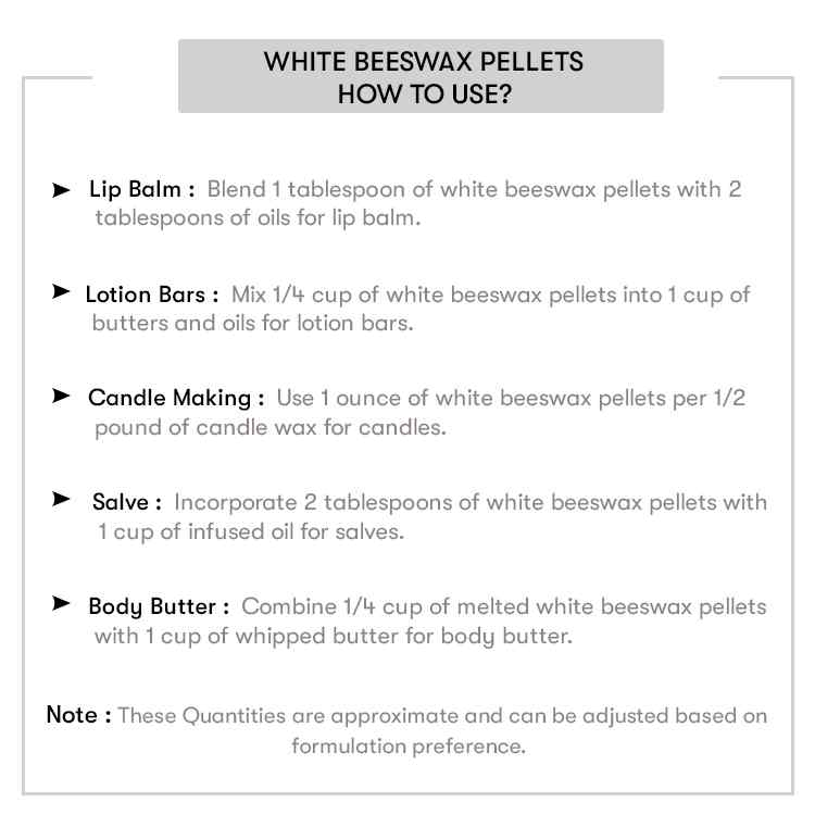 White Beeswax Pellets