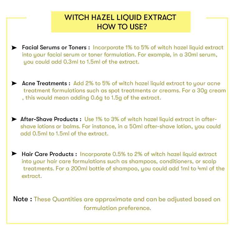 Witch Hazel Liquid Extract
