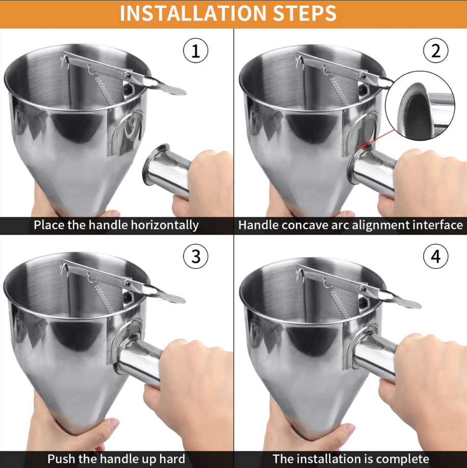 Wax Pouring Funnel - 40 Oz Capacity