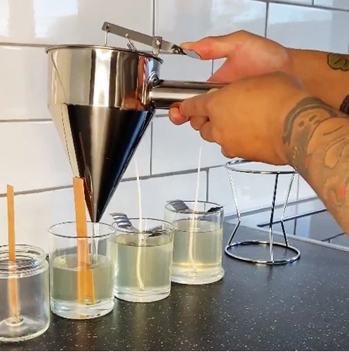 Wax Pouring Funnel - 40 Oz Capacity