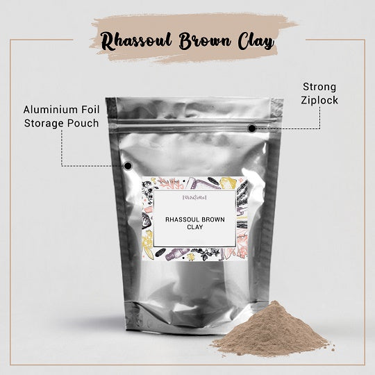 Buy Rhassoul Brown Clay Powder