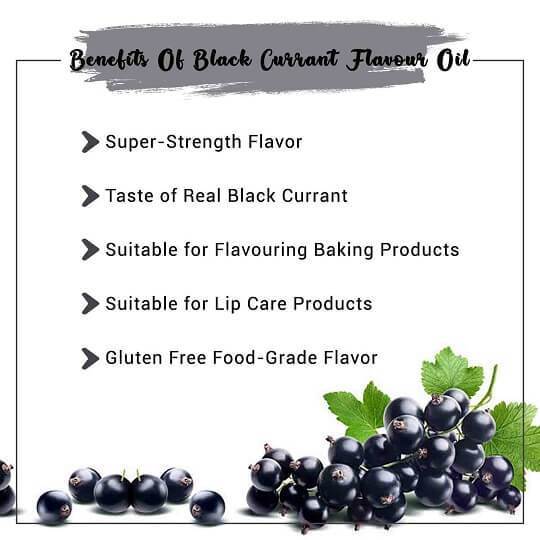 Black Currant Flavor Oil Benefits