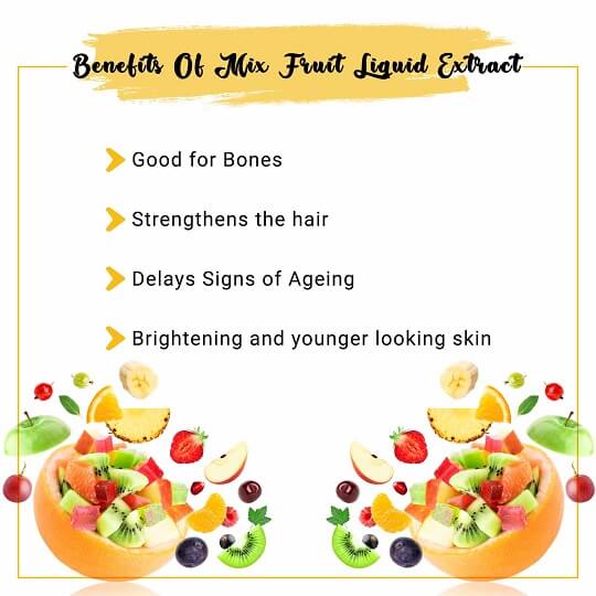 Mix Fruit Liquid Extract Benefits