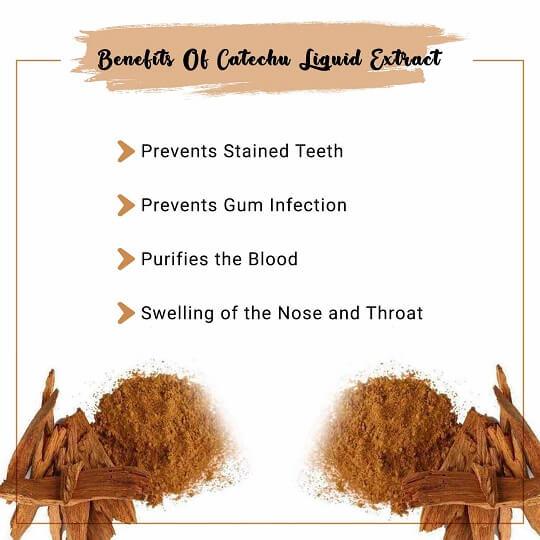 Catechu Liquid Extract Benefits