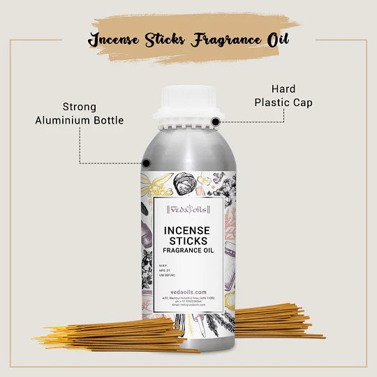 Incense Sticks Fragrance Oil Buy 100 Pure & Organic Incense Stick Oil VedaOils USA