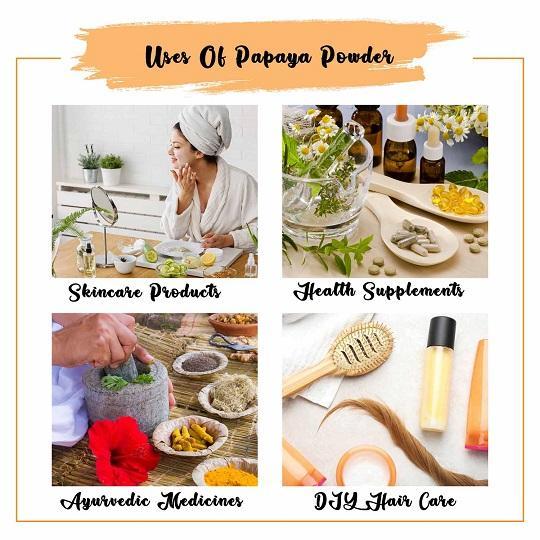 Papaya Powder Uses