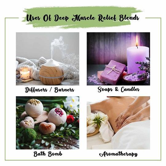 Deep Muscle Relief Blend Uses