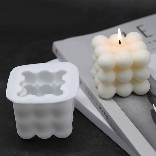 3D Bubble Candle Silicone Mould - Buy 1 Get 1 Free