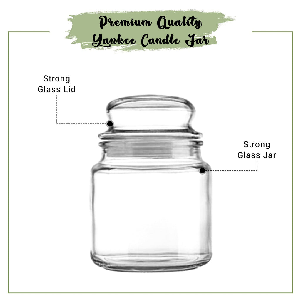 Yankee Candle Jar - Empty Yankee Candle Jars with Lids at Wholesale –  VedaOils USA