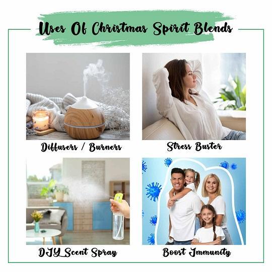 Christmas Spirit Essential Oil Blend Uses