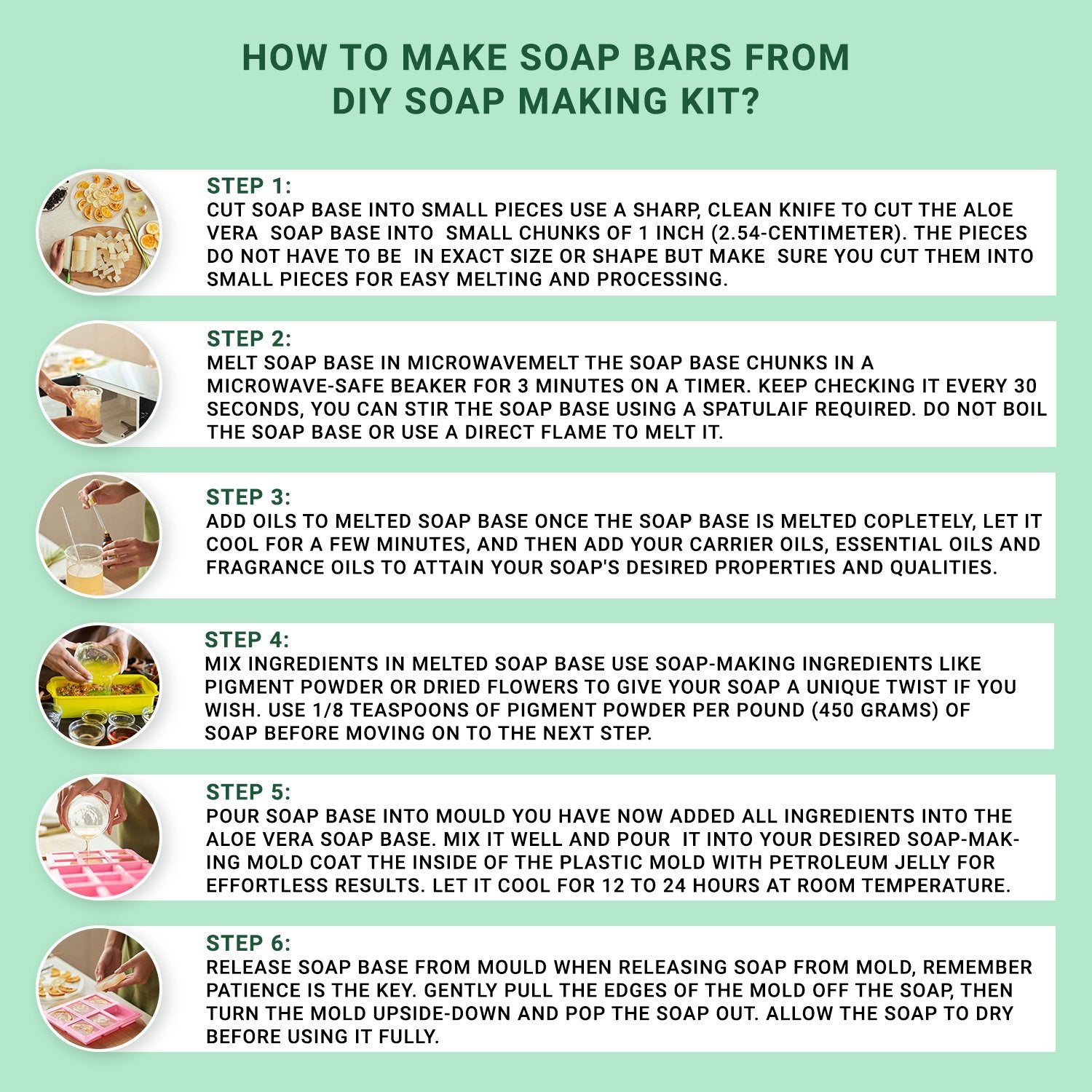 DIY Aloe Vera Soap Making Kit