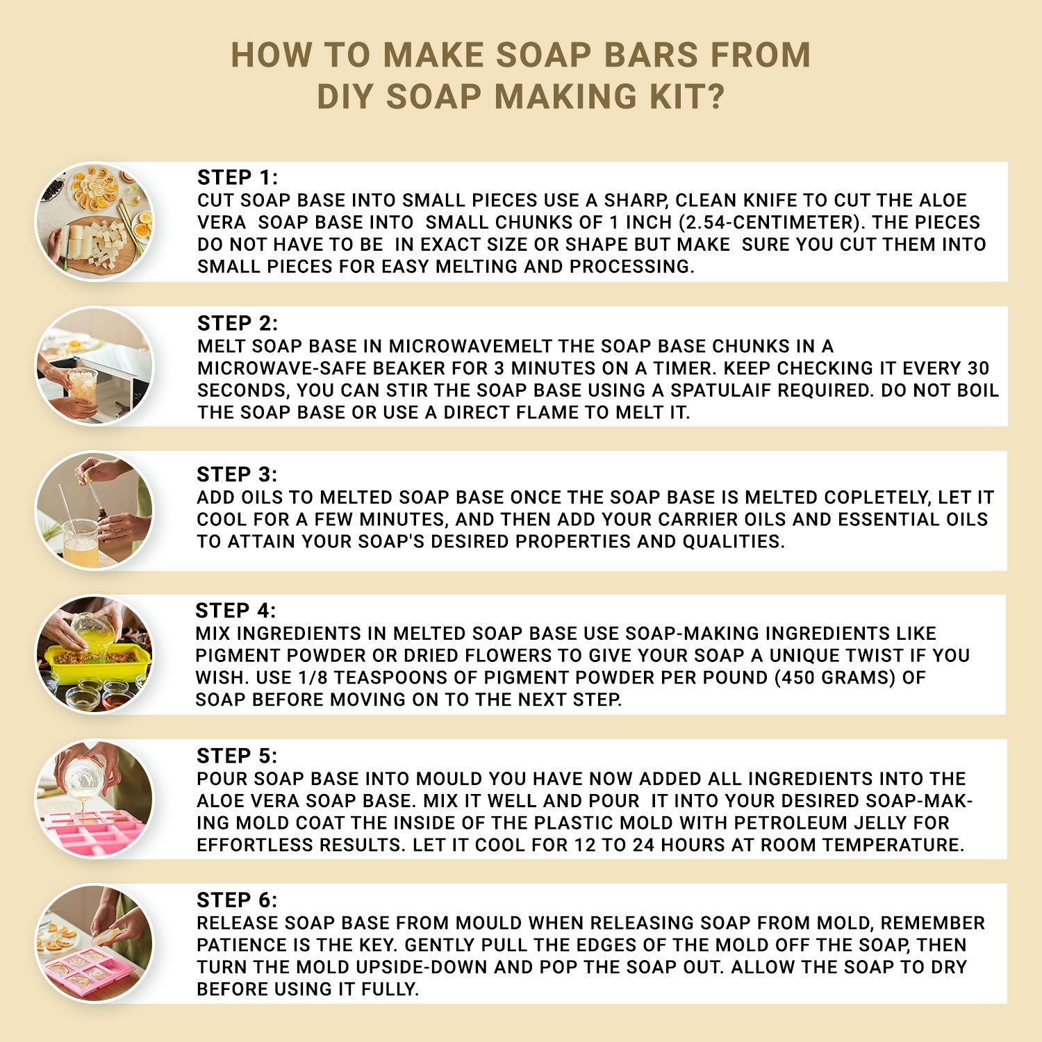 DIY Goat Milk Soap Making Kit
