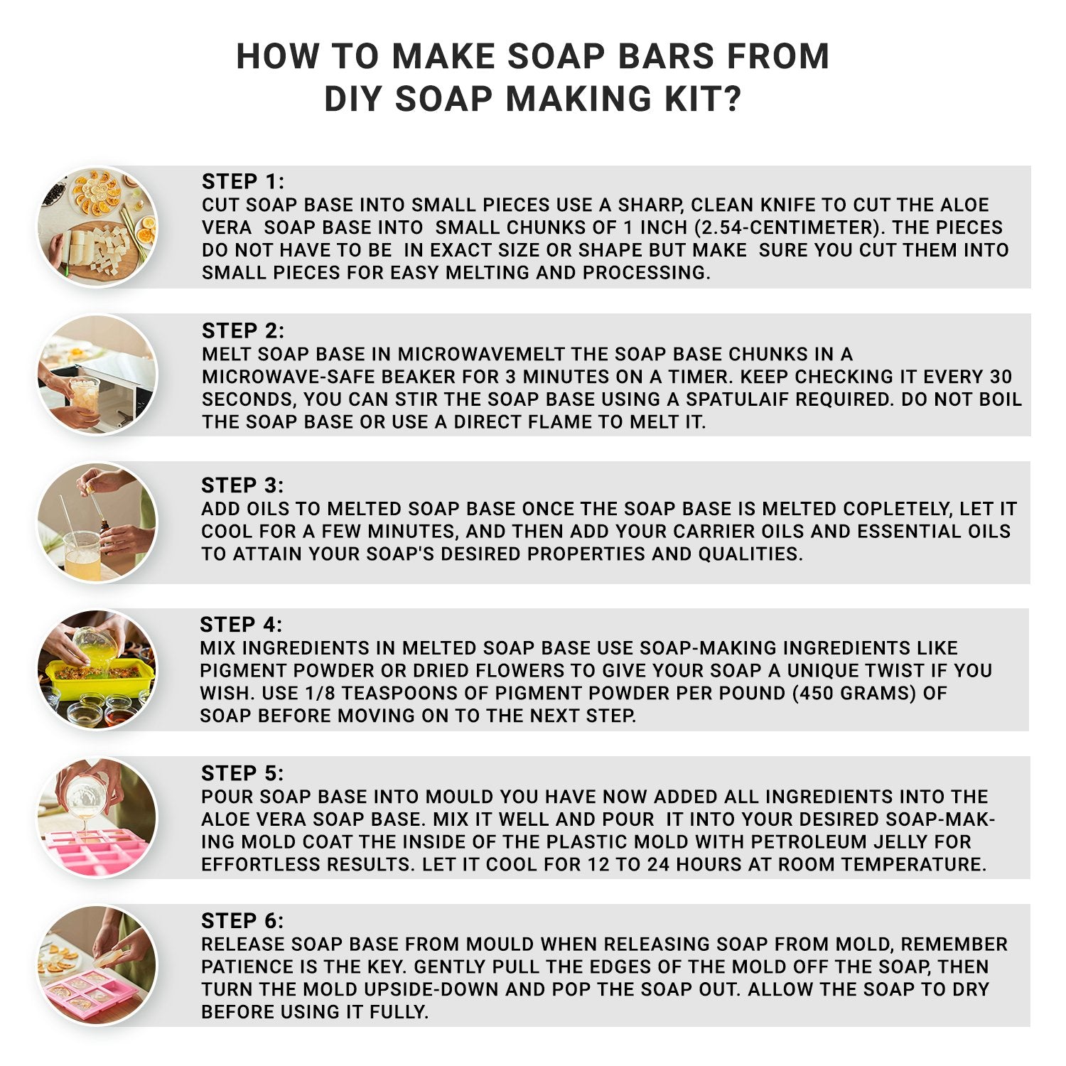 DIY Transparent Soap Making Kit