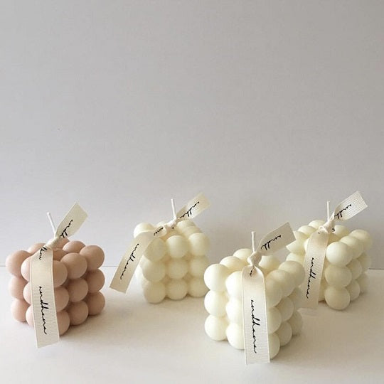 3D Bubble Candle Silicone Mould ( 6 Cavities)