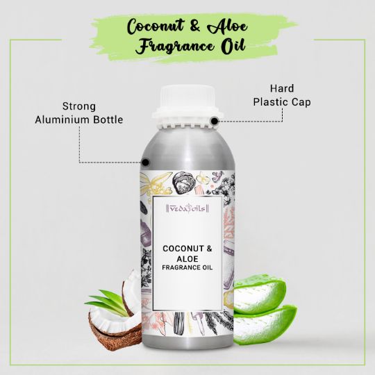 Buy Coconut & Aloe Fragrance Oil Online at Best Price | USA Bulk  Manufacturer  VedaOils USA