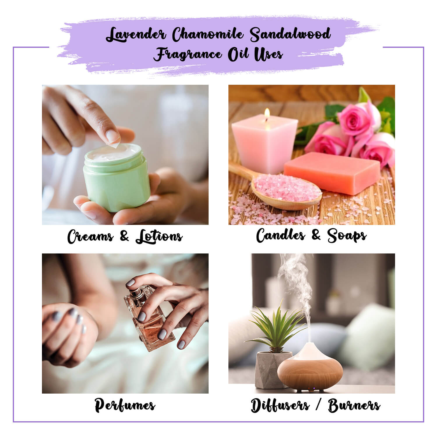 Lavender Chamomile Sandalwood Fragrance Oil