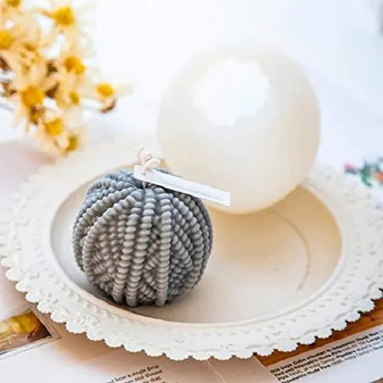 3D Woolen Candle Mold