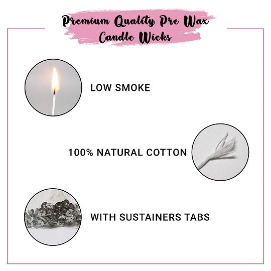 Pre Waxed Candle Wicks - Large (7 Inch)