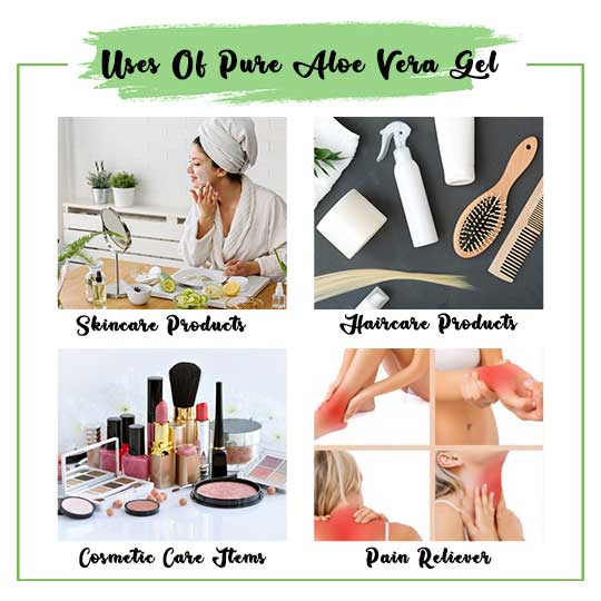 Aloe Vera Gel  Uses