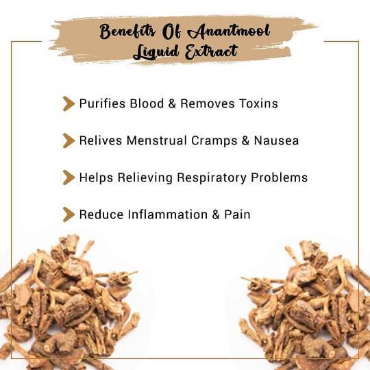 Anantmool Liquid Extract Benefits