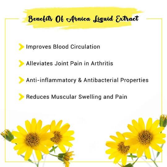 Arnica Liquid Extract Benefits