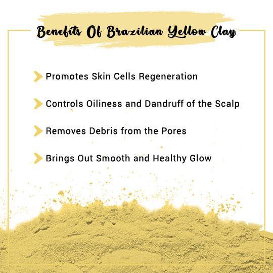 Brazilian Yellow Clay Benefits
