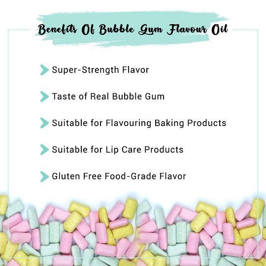 Bubble Gum Flavor Oil Benefits